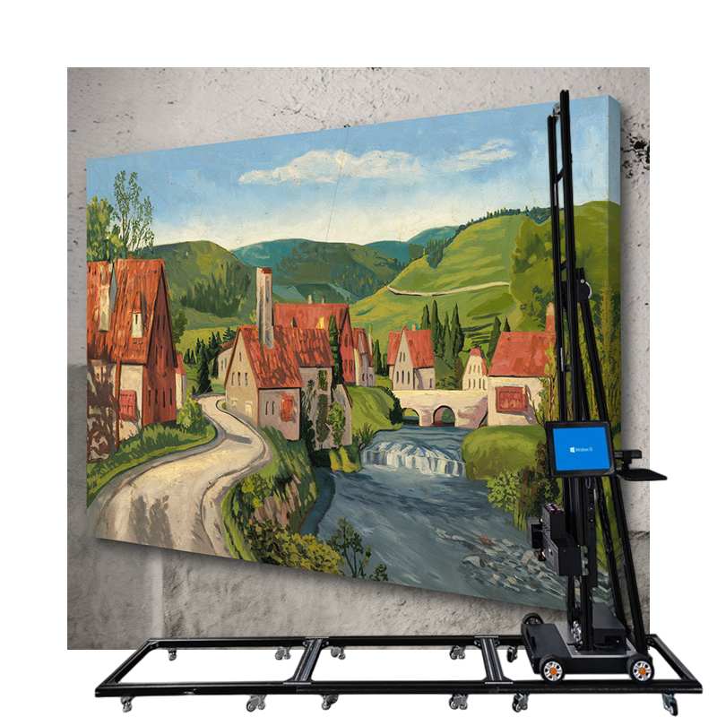 HJ-426 High Resolution Vertical Wall and Floor 2-in-1 Printer2