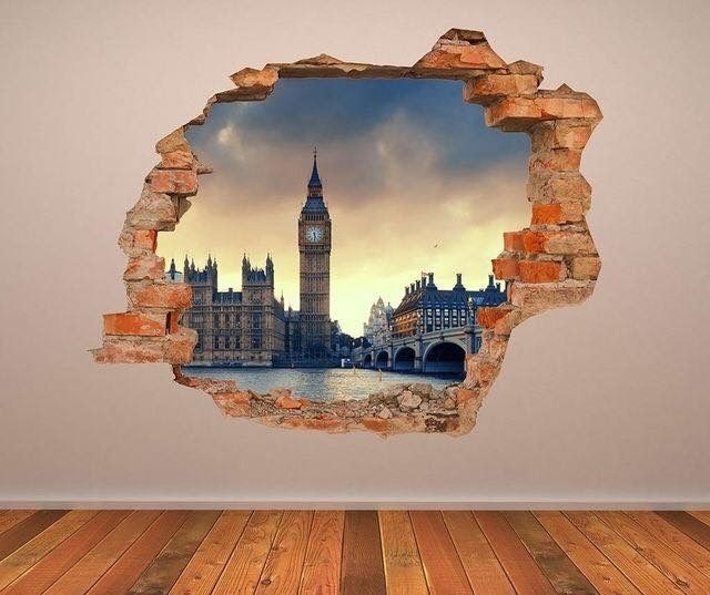 bell tower wall printing