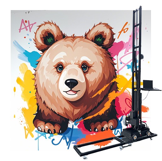 HJ-426 High Resolution Vertical Wall and Floor 2-in-1 Printer