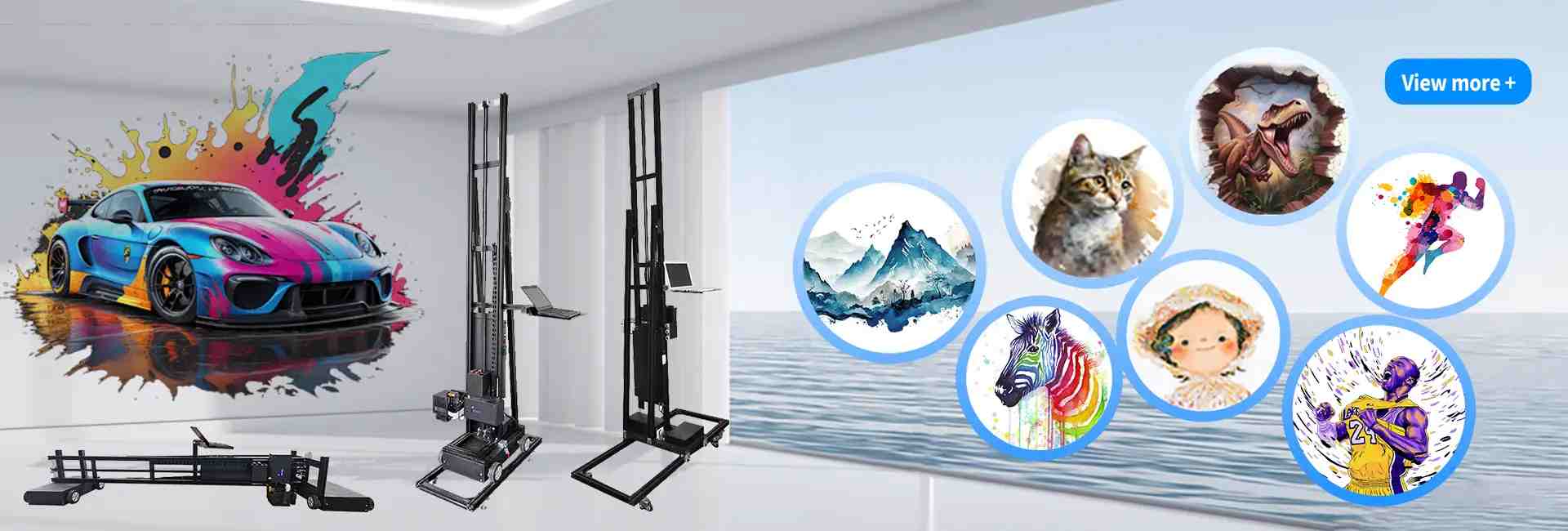 wall printer machines