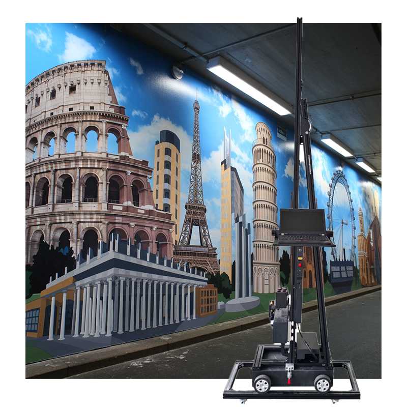 HJ-426 High Resolution Vertical Wall and Floor 2-in-1 Printer3