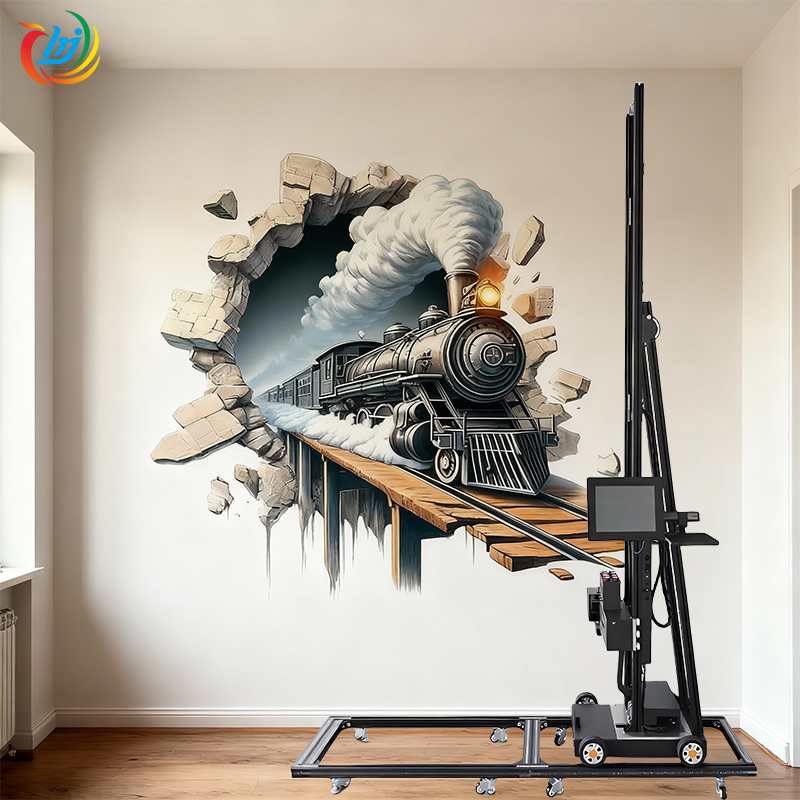 HJ-928 Vertical 3D Wall Printing Machine