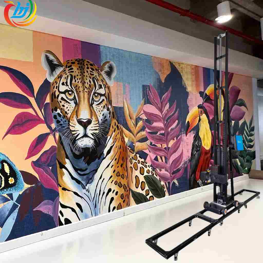HJ-725 Advertising 3D Printer Multi-Nozzle Wall Printer